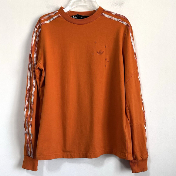 Adidas x Danielle Cathari Womens Sweatshirt Orange S Street Urban Long Sleeve - Picture 1 of 11